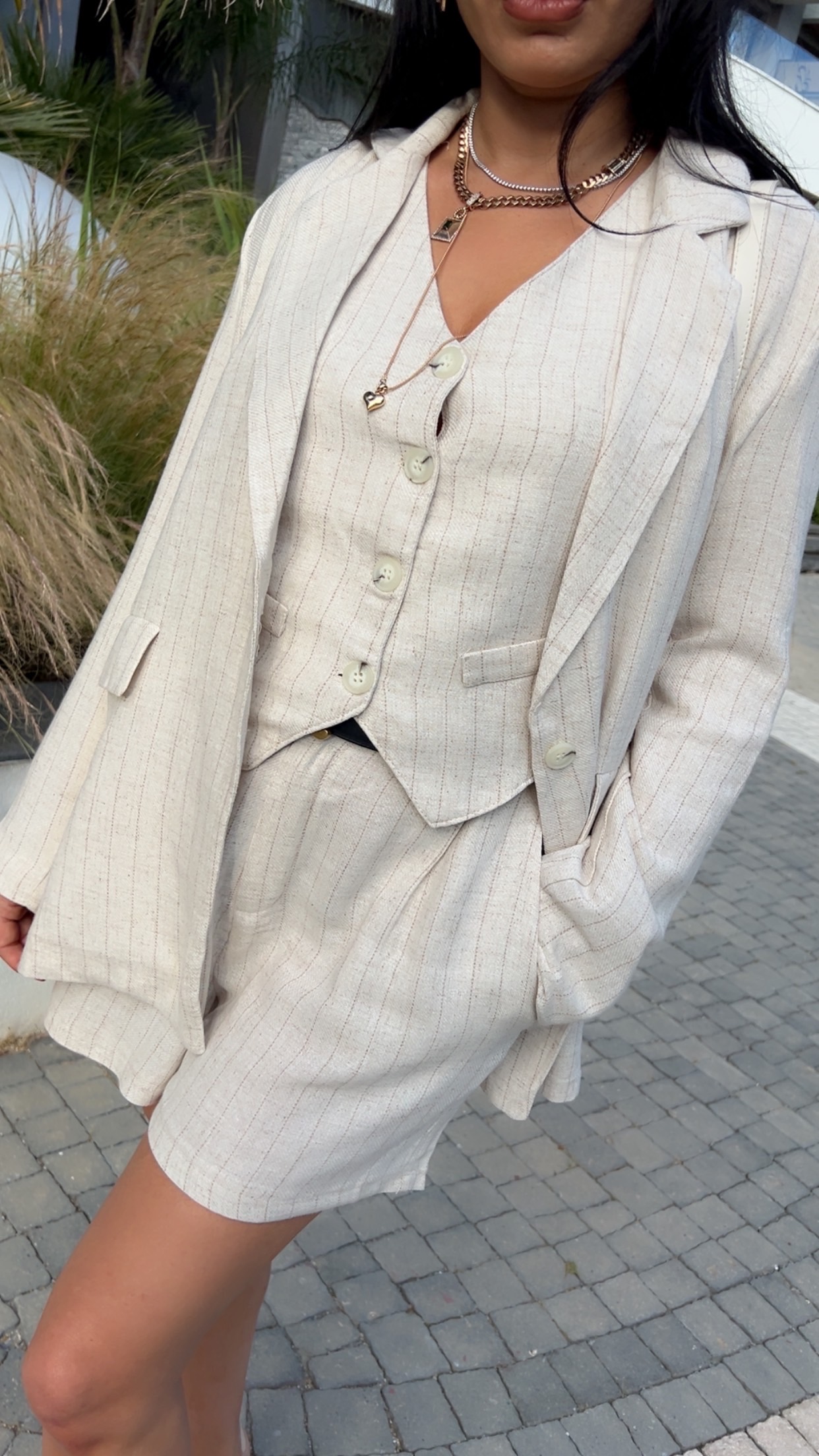 PREMİUM KETEN 3’LÜ TAKIM 