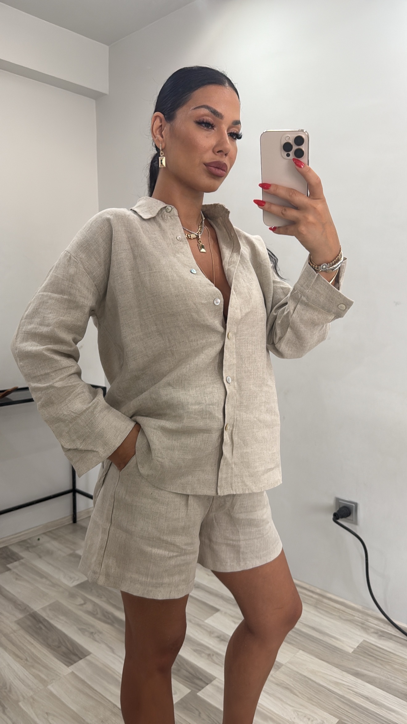 PREMİUM KETEN KUMAŞ TAKIM