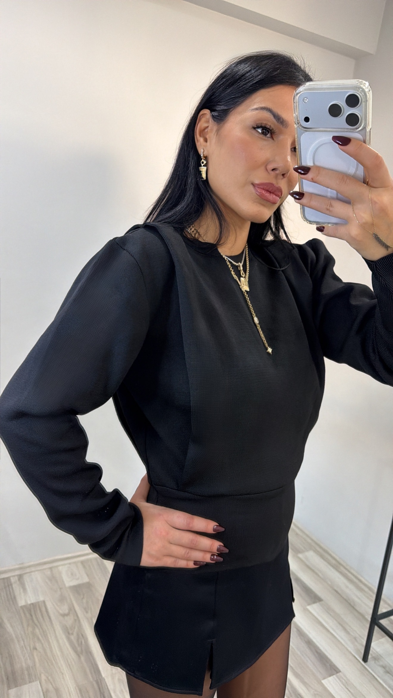 VATKALI SİYAH KAZAK