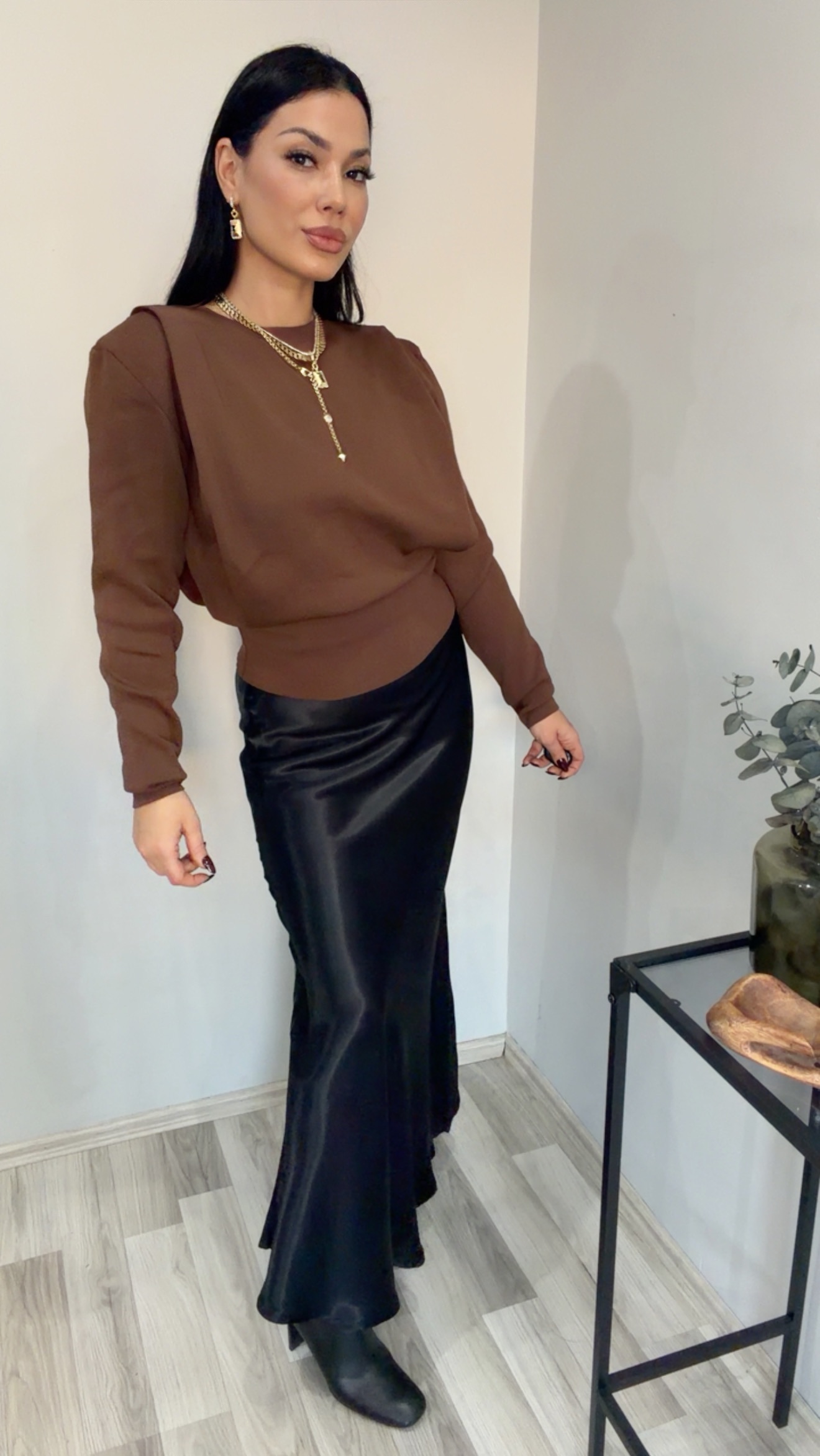 VATKALI KAHVERENGİ KAZAK