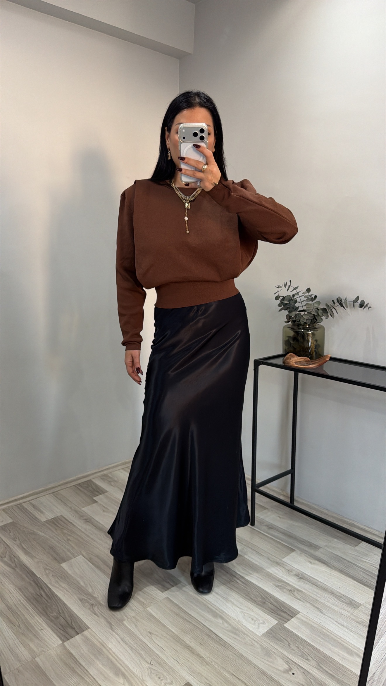 VATKALI KAHVERENGİ KAZAK