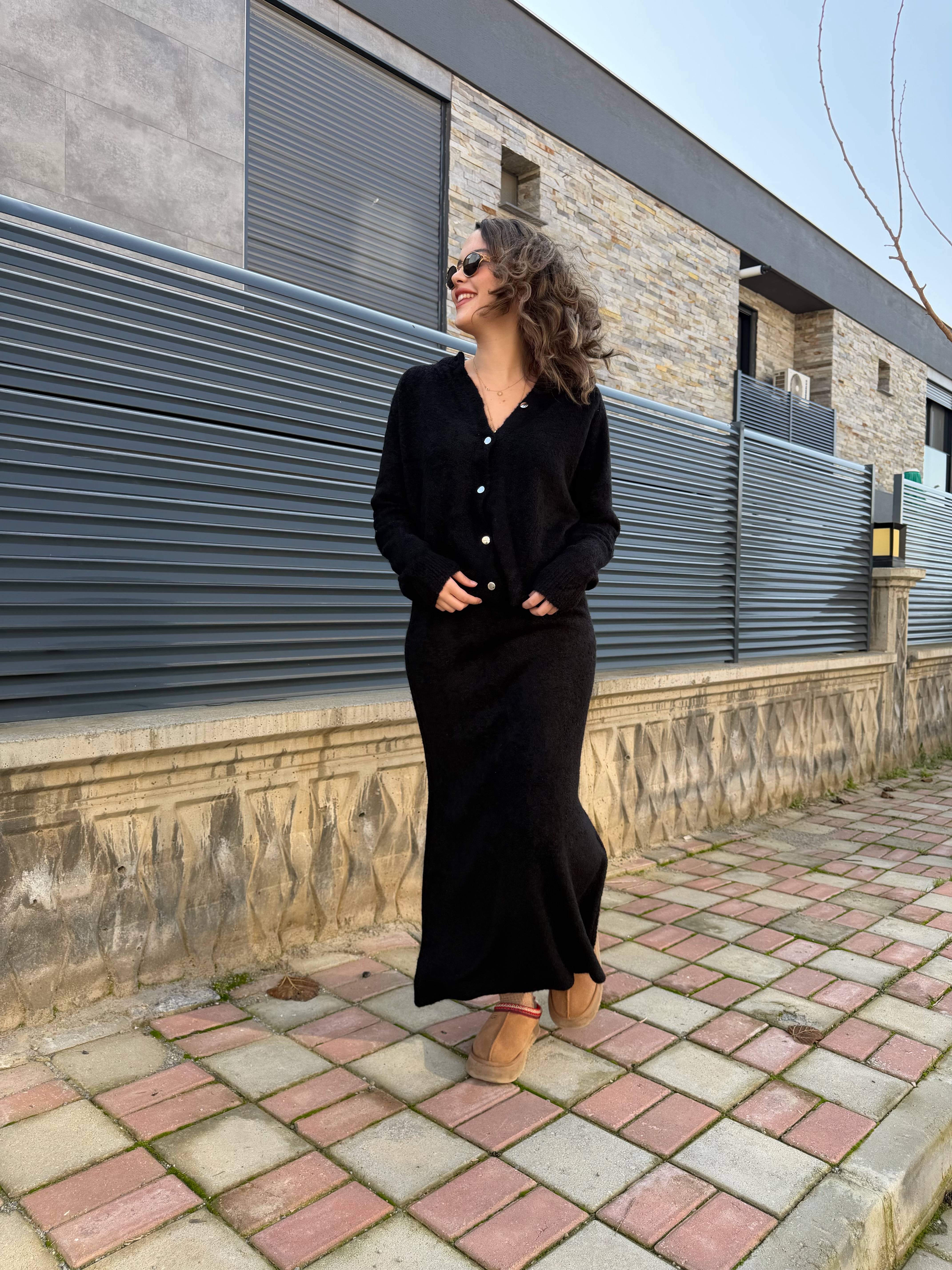 STD BEDEN SİYAH YUMOŞ TRİKO TAKIM