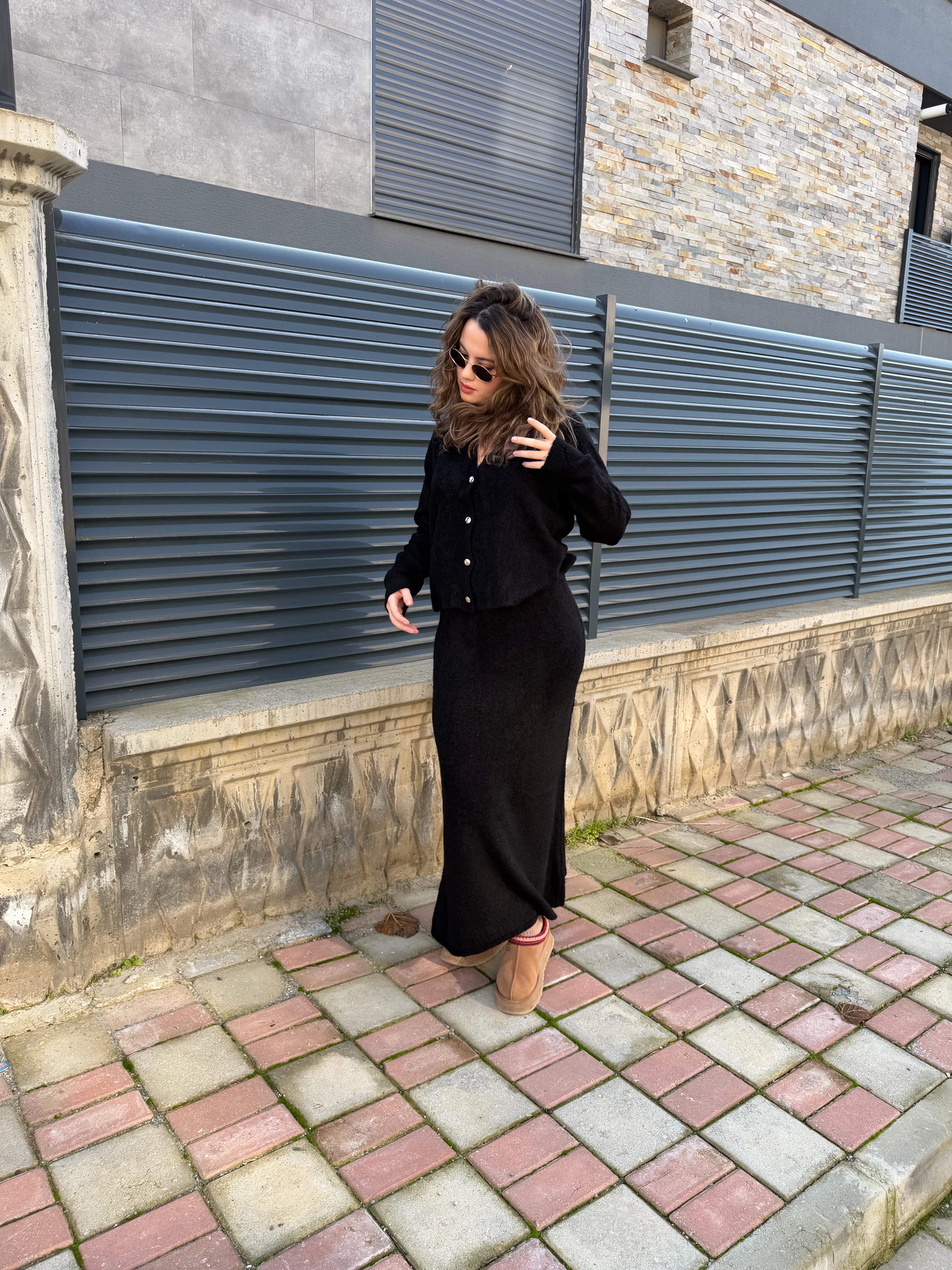 STD BEDEN SİYAH YUMOŞ TRİKO TAKIM